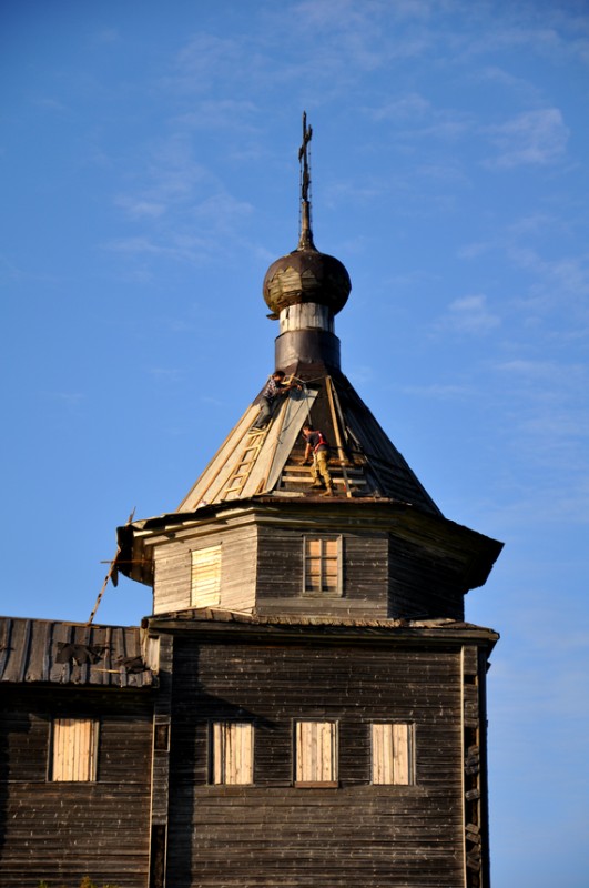 Семёновская. Часовня преподобных Зосимы и Савватия Соловецких, XVIII – XIX в.