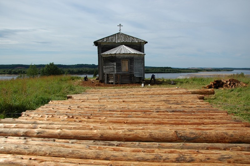 Усть-Нерманка. Храм святой великомученицы Екатерины, 1870 г.
