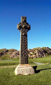 Крест св. Мартина в монастыре. Фото www.orthodox-iona.co.uk