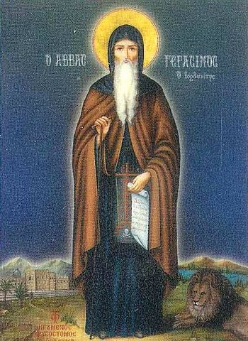 Saint Gerasimos of Jordan.