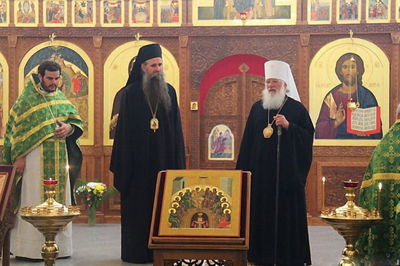 Посјета Новгородској митрополији