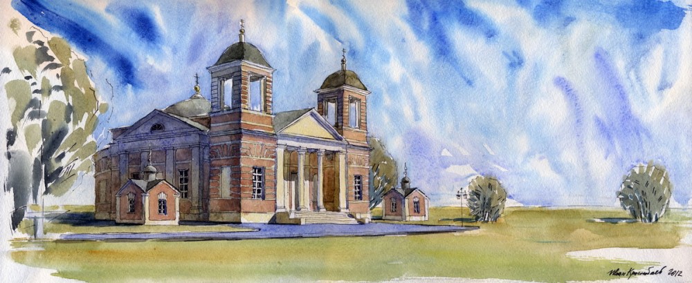 Казанская церковь в с. Красное, Рязанская область. Автор: Иван Краснобаев
