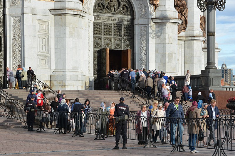 Антон Поспелов. Крест апостола Андрея в Москве. Фото: Антон Поспелов / Православие.Ru