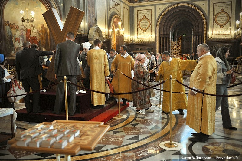 Антон Поспелов. Крест апостола Андрея в Москве. Фото: Антон Поспелов / Православие.Ru