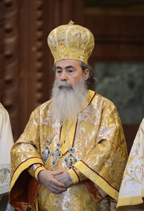 Блаженнейший Патриарх святого града Иерусалима и всея Палестины Феофил. Фото: Патриархия.Ru