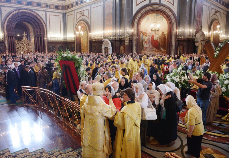Причащение. Фото: Патриархия.Ru
