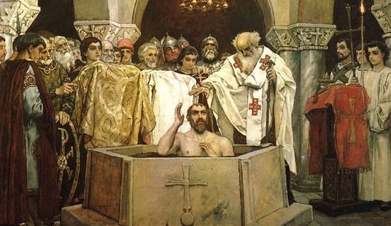 The Baptism of Prince Vladimir.