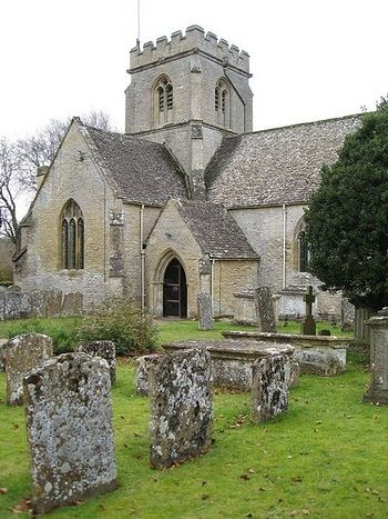 Церковь св. Кенелма в Минстер-Ловелл, Оксфордшир.