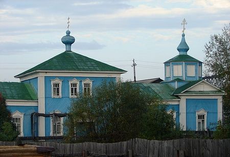 The Church of All Saints, Yugo-Kamsk, built 1915. Photo: V. A. Cherkasova.