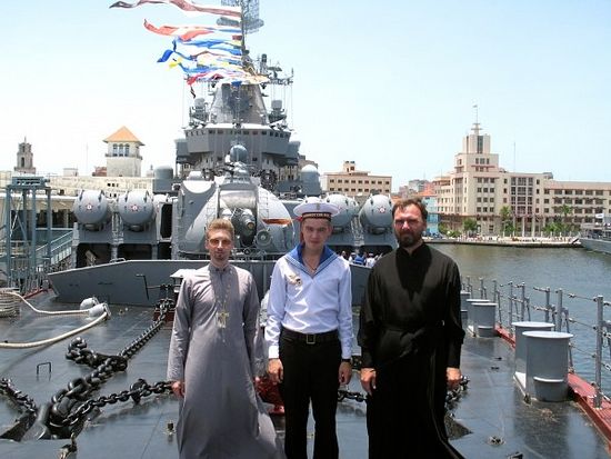 на Гвардейском ракетном крейсере «Москва» 04.08.2013