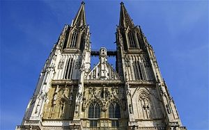 Regensburg Cathedral in Germany
