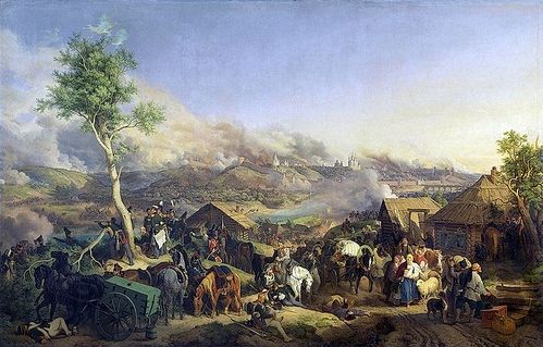 Петер фон Гесс. Сражение при Смоленске. 17 августа 1812 года.