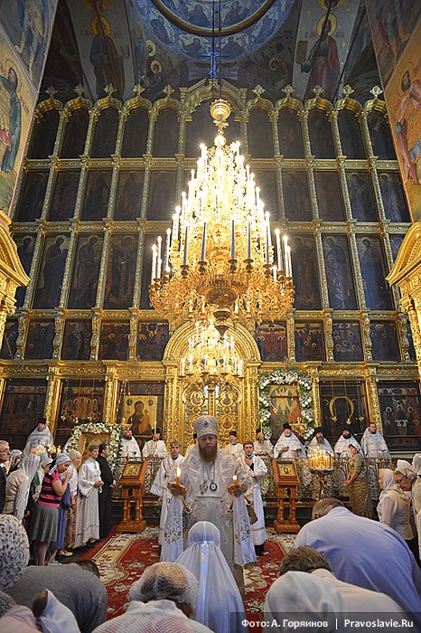 Праздник в Новоспасском.  Фото: А. Горяинов / Православие.Ru