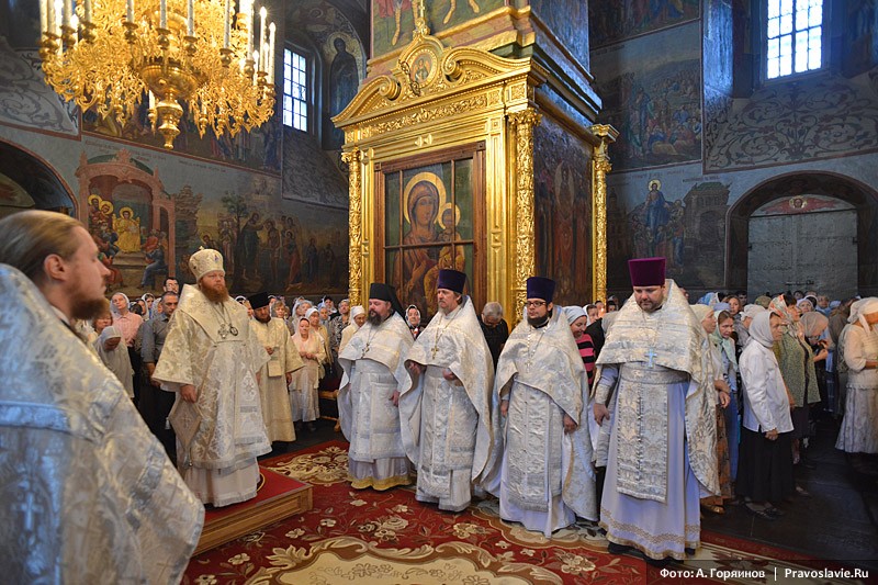 Праздник в Новоспасском. Фото: А. Горяинов / Православие.Ru