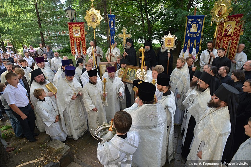 Праздник в Новоспасском.  Фото: А. Горяинов / Православие.Ru