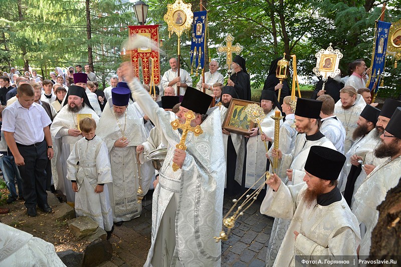 Праздник в Новоспасском.  Фото: А. Горяинов / Православие.Ru
