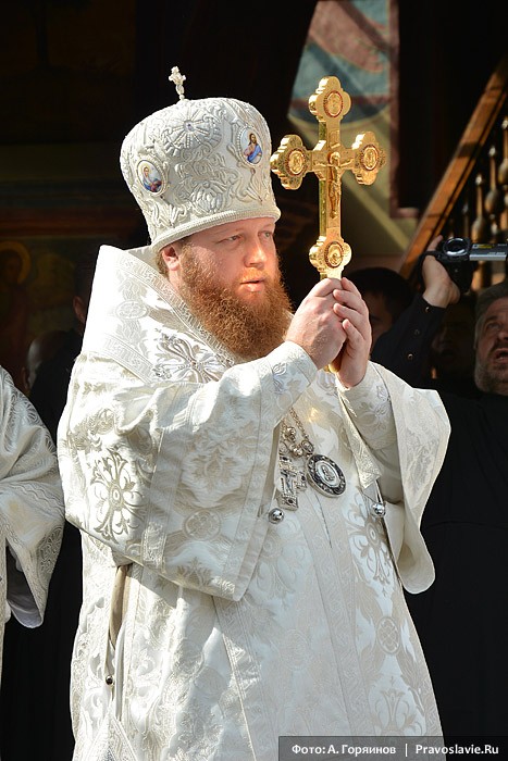 Епископ Воскресенский Савва, наместник Новоспасского монастыря. Фото: А. Горяинов / Православие.Ru