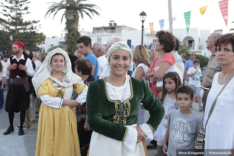 Как на острове Парос отмечают Успение. Фото: В. Ходаков / Православие.Ru