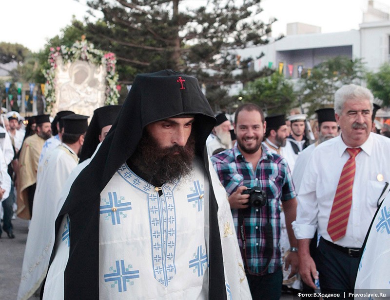 Как на острове Парос отмечают Успение. Фото: В. Ходаков / Православие.Ru