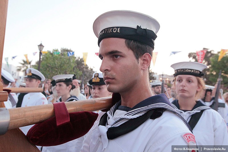 Как на острове Парос отмечают Успение.  Фото: В. Ходаков / Православие.Ru