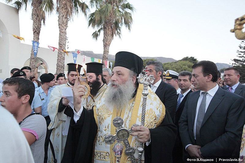 Как на острове Парос отмечают Успение.  Фото: В. Ходаков / Православие.Ru
