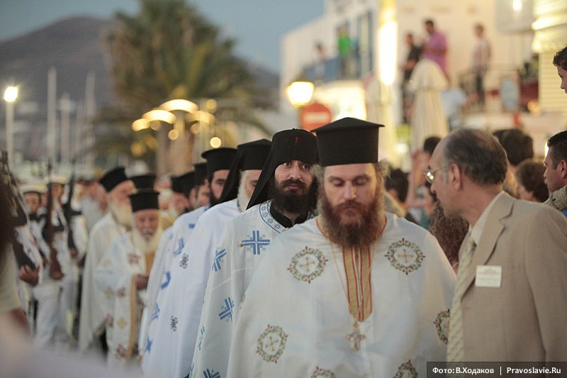 Как на острове Парос отмечают Успение.  Фото: В. Ходаков / Православие.Ru