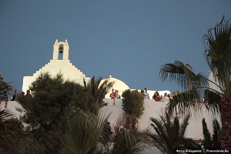 Как на острове Парос отмечают Успение. Фото: В. Ходаков / Православие.Ru