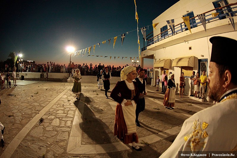 Как на острове Парос отмечают Успение.  Фото: В. Ходаков / Православие.Ru