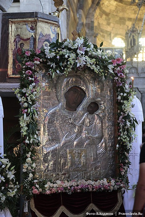 Как на острове Парос отмечают Успение.  Фото: В. Ходаков / Православие.Ru