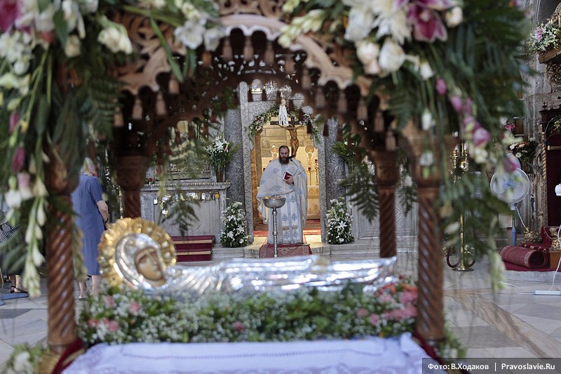 Как на острове Парос отмечают Успение.  Фото: В. Ходаков / Православие.Ru