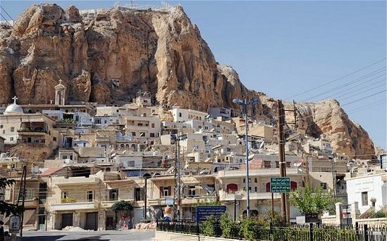 The Syrian Christian town of Maalula