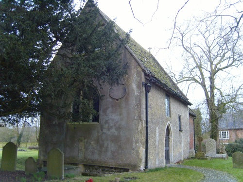 Саксонская церковь св. Марии (ранее XI в.) в Элтон-Барнс, Уилтшир.