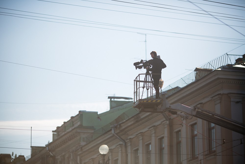 Крестный ход в Санкт-Петербурге в год 300-летия Александро-Невской лавры. Фото: Егор Столпов