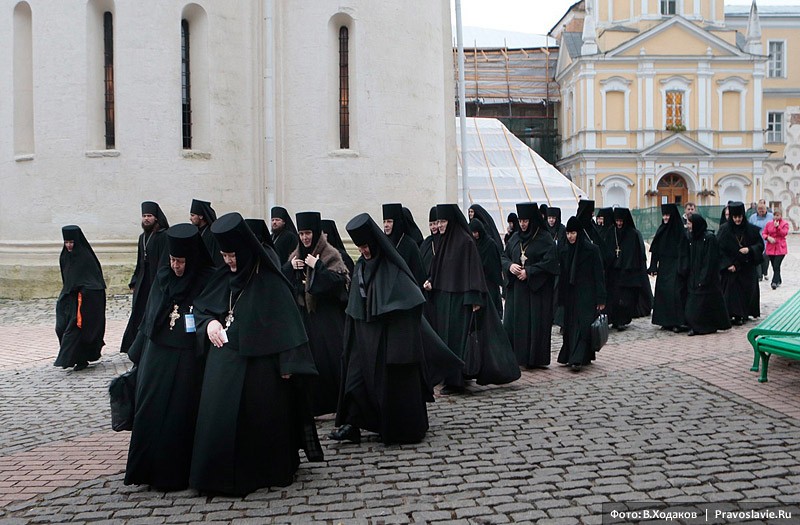 Монашеская конференция в Лавре.  Фото: В. Ходаков / Православие.Ru