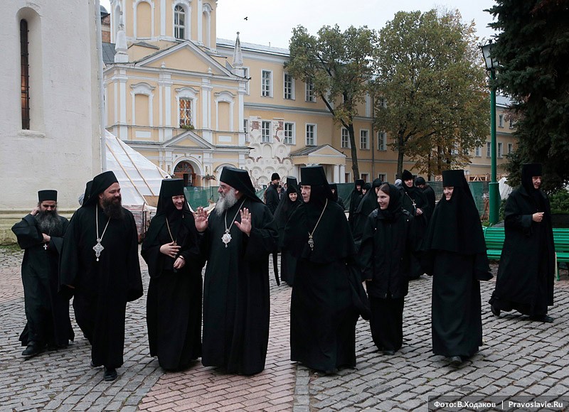 С митрополитом Афанасием Лимассольским. Фото: В. Ходаков / Православие.Ru