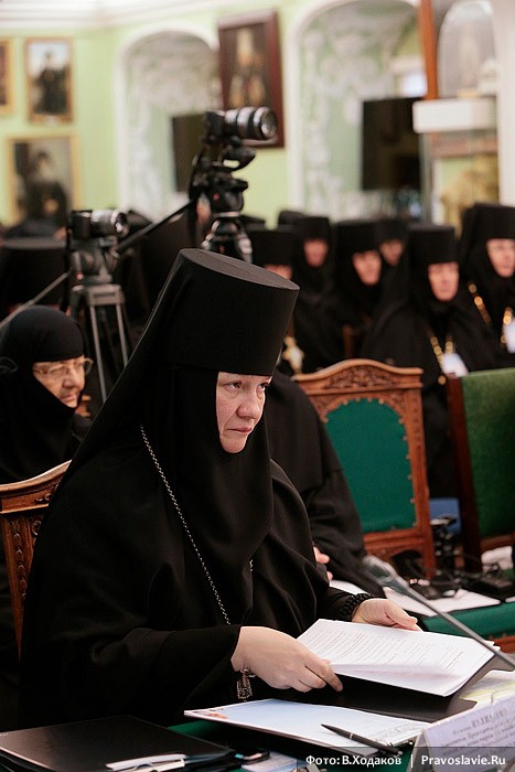 Игуменья Иулиания (Каледа), настоятельница Зачатьевского монастыря. Фото: В. Ходаков / Православие.Ru