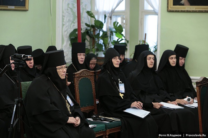 Монашеская конференция в Лавре.  Фото: В. Ходаков / Православие.Ru