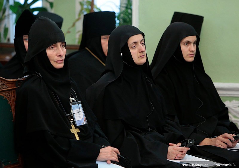 Монашеская конференция в Лавре.  Фото: В. Ходаков / Православие.Ru