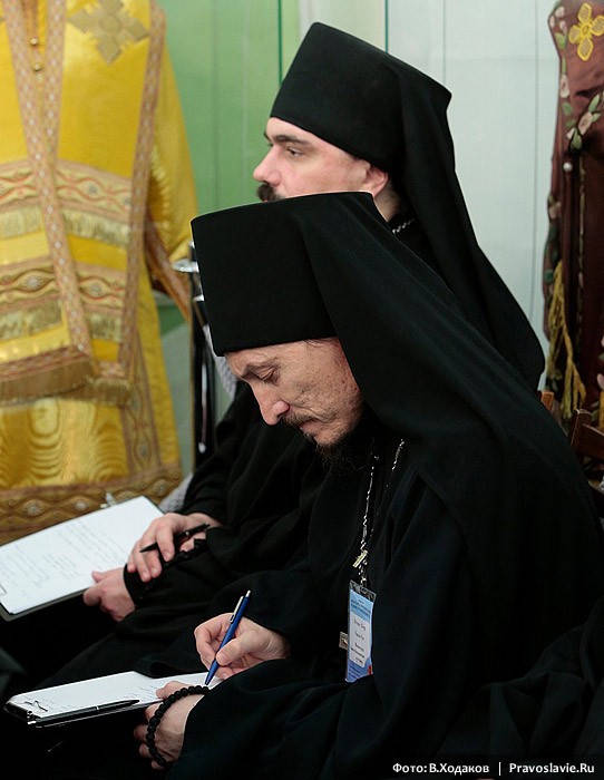 Монашеская конференция в Лавре.  Фото: В. Ходаков / Православие.Ru
