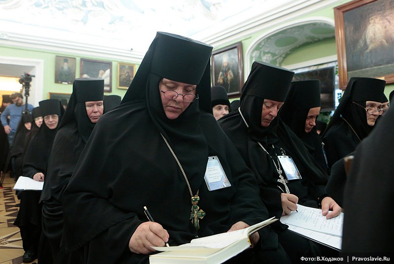 Монашеская конференция в Лавре.  Фото: В. Ходаков / Православие.Ru