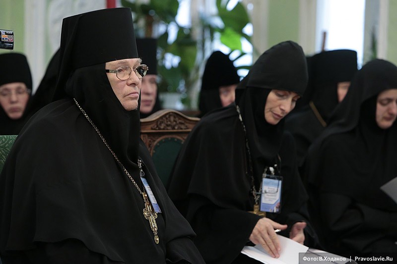 Монашеская конференция в Лавре.  Фото: В. Ходаков / Православие.Ru