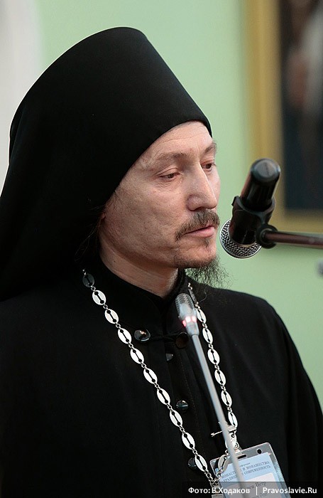 Игумен Петр (Мажетов), наместник Свято-Косьминской пустыни. Фото: В. Ходаков / Православие.Ru