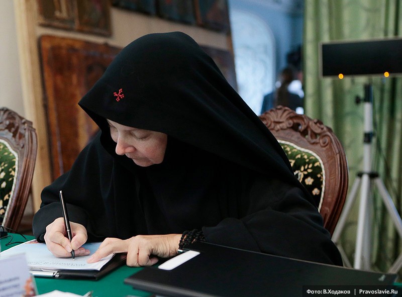 Игуменья Фотиния, настоятельница монастыря св. Параскевы, Корфу. Фото: В. Ходаков / Православие.Ru