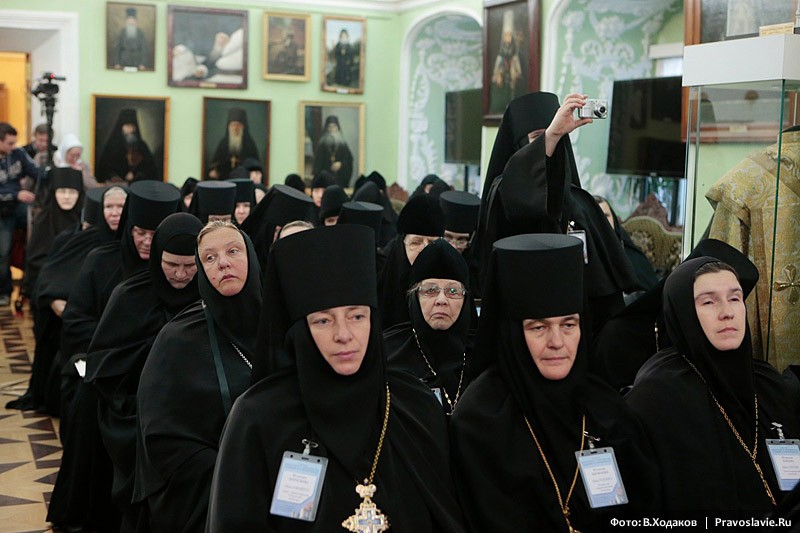 Монашеская конференция в Лавре.  Фото: В. Ходаков / Православие.Ru