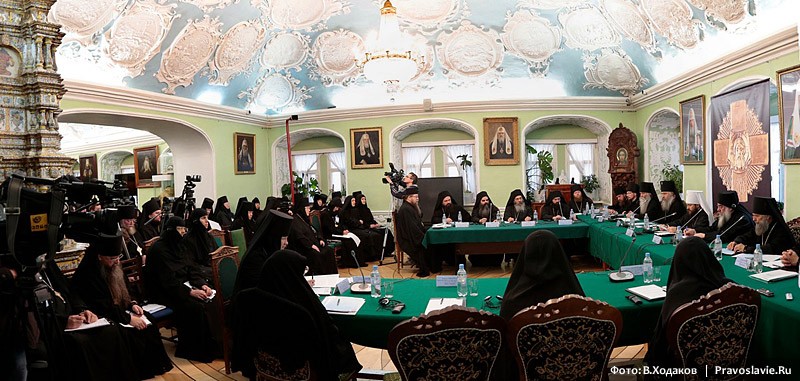 Монашеская конференция в Лавре.  Фото: В. Ходаков / Православие.Ru