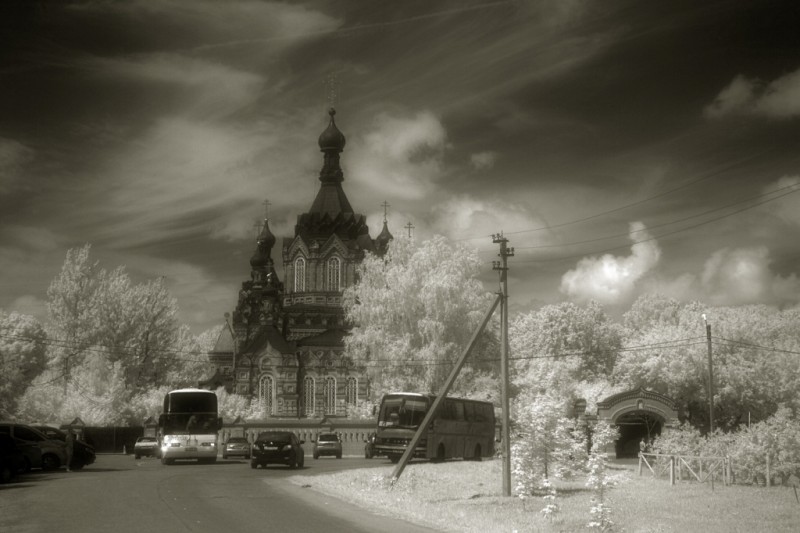 Казанский собор, Казанская Амвросиевская женская пустынь, с. Шамордино. Фото: Александр Игонин