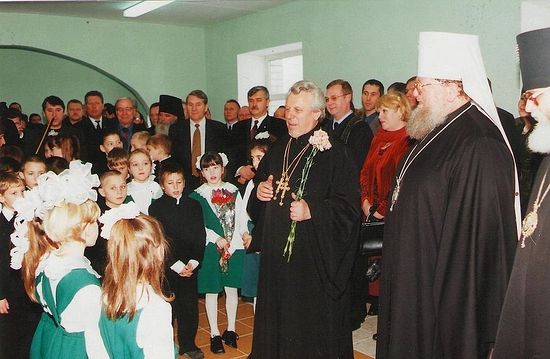 Освящение Городенской Православной гимназии