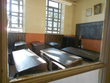An empty classroom in the Greek Orthodox Halki Seminary near Istanbul, closed by the Turkish government since 1971. Photo: World Watch Monitor