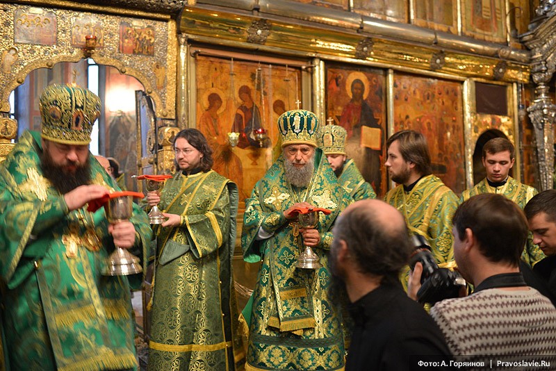 Анатолий Горяинов. Птенцы и паломники гнезда Сергиева.  Фото: Анатолий Горяинов / Православие.Ru