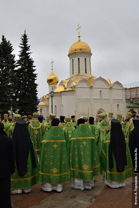 Анатолий Горяинов. Птенцы и паломники гнезда Сергиева.  Фото: Анатолий Горяинов / Православие.Ru